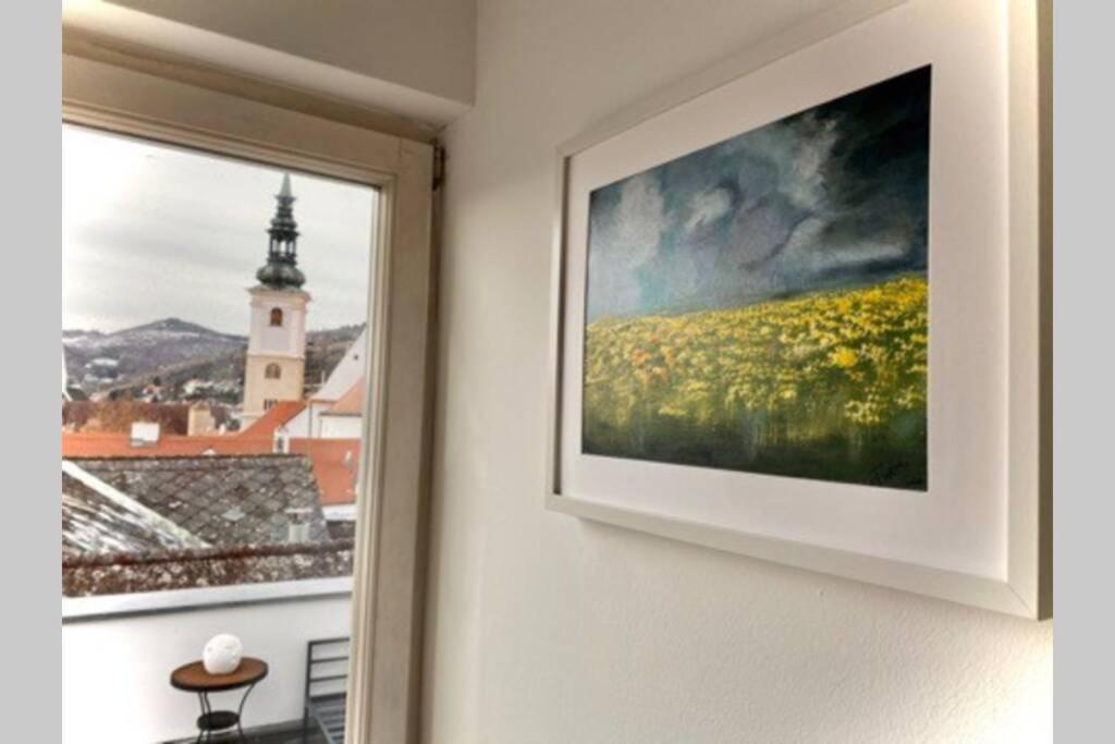 Deluxe Appartement über den Dächern von Krems Exterior foto