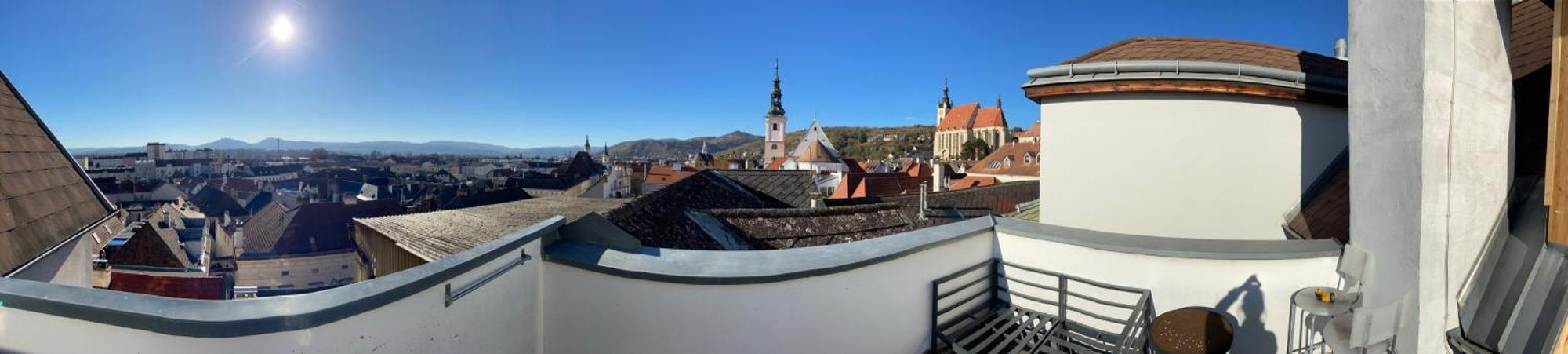 Deluxe Appartement über den Dächern von Krems Exterior foto